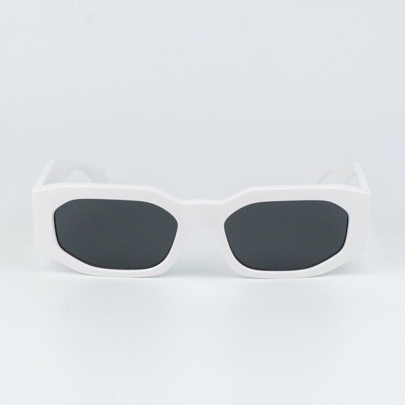 Versace Women Sunglasses White Grey Rectangle VE4489U 314/87 NEW AUTHENTIC main image 2
